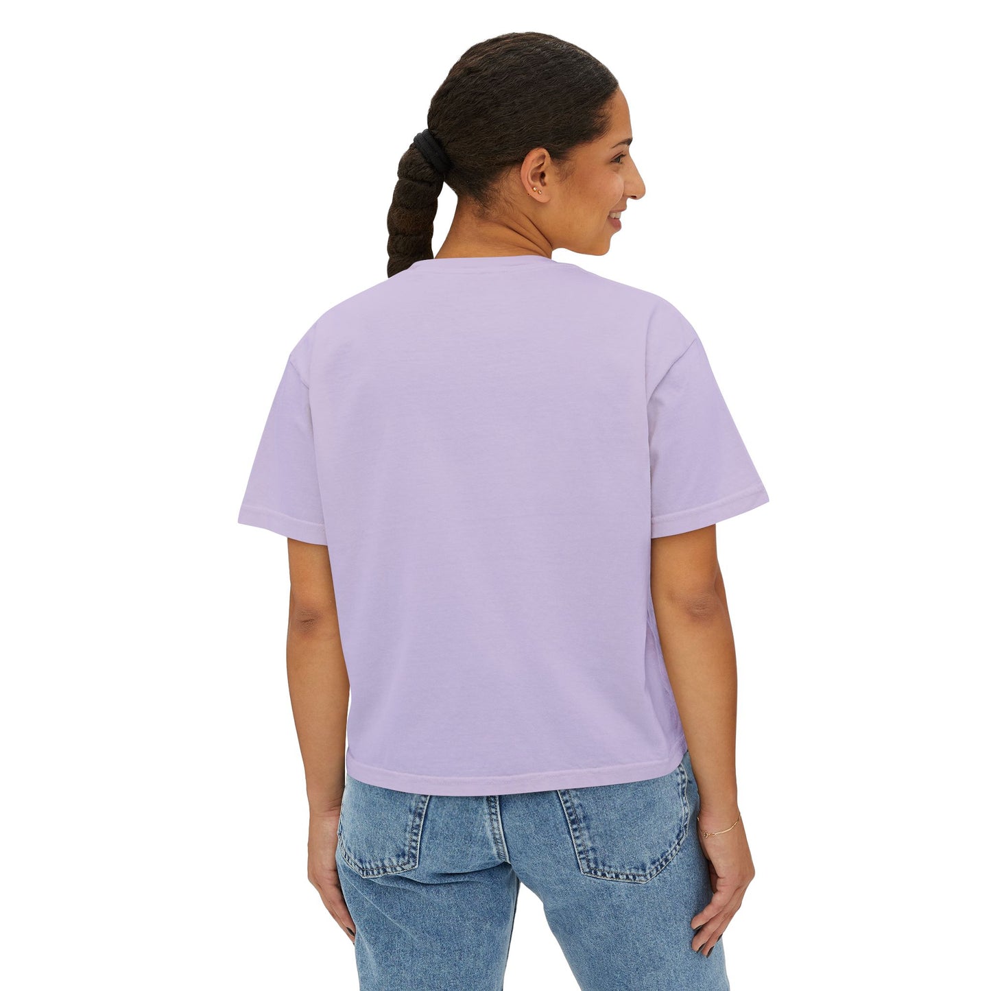 Women's Baseball Logo Boxy Tee