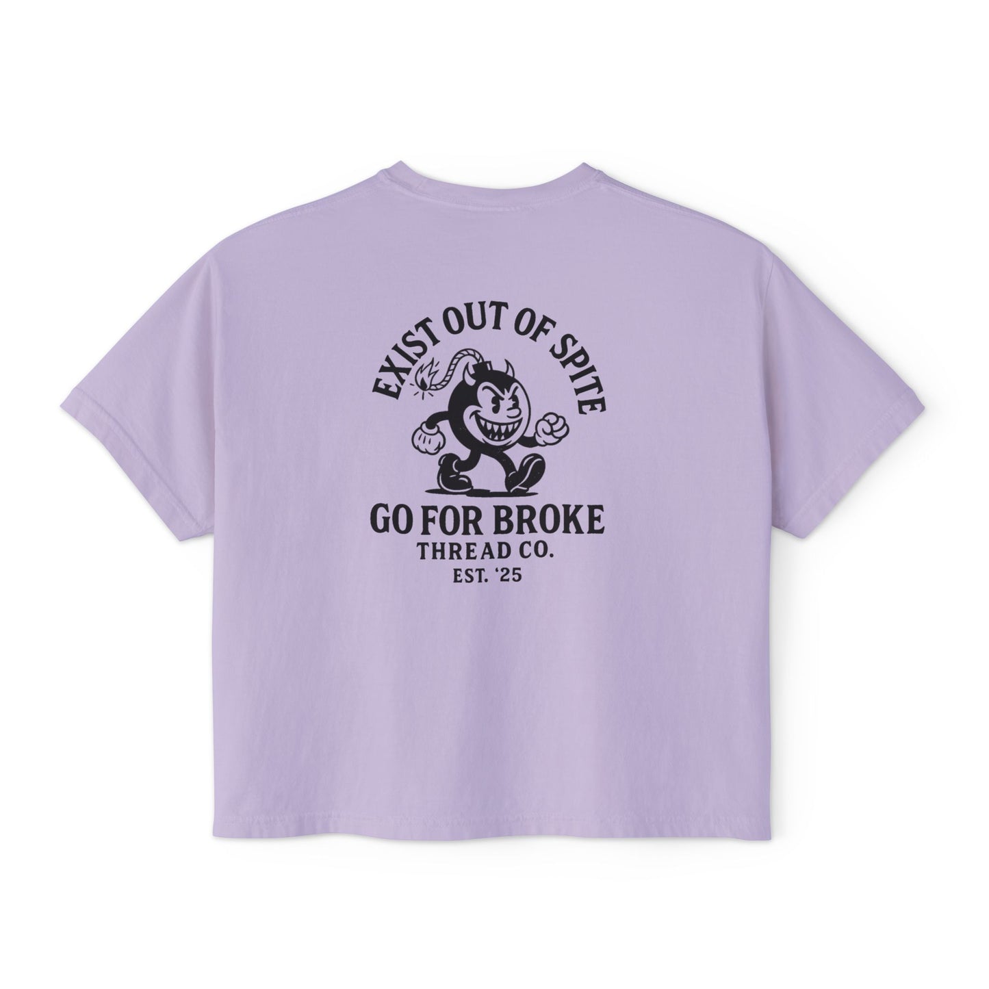 Women's Exist Out of Spite Boxy Tee