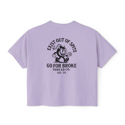 Women's Exist Out of Spite Boxy Tee