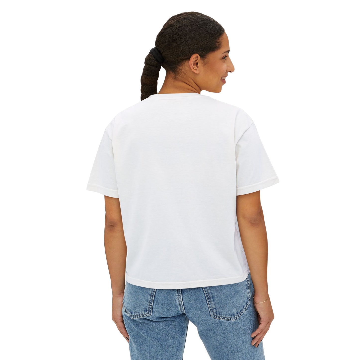 Women's Baseball Logo Boxy Tee