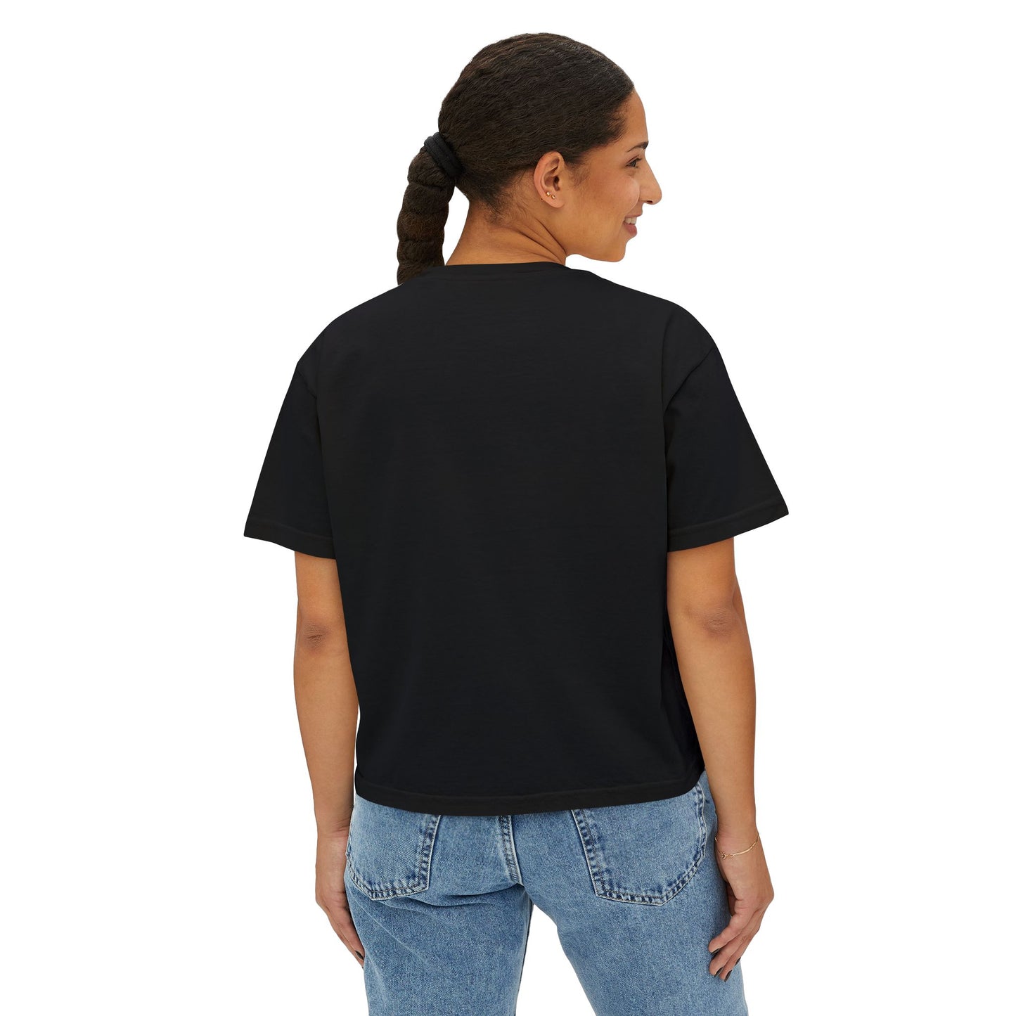 Women's Baseball Logo Boxy Tee