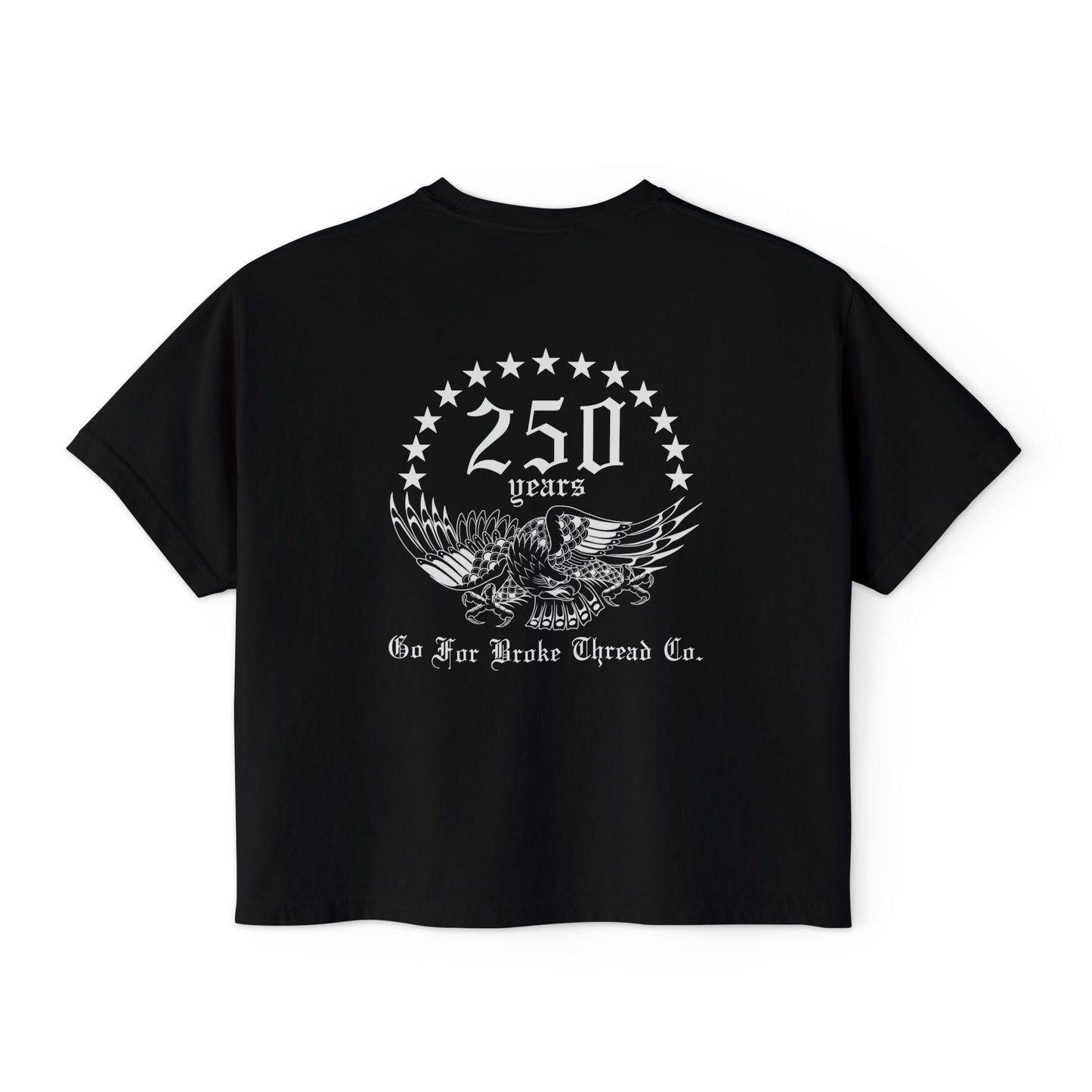 GFB 250th Ladies Boxy Tee