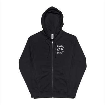Go For Broke “Risk It All” Unisex Fleece Zip Up Hoodie
