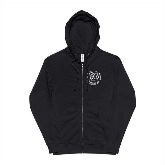 Go For Broke “Risk It All” Unisex Fleece Zip Up Hoodie