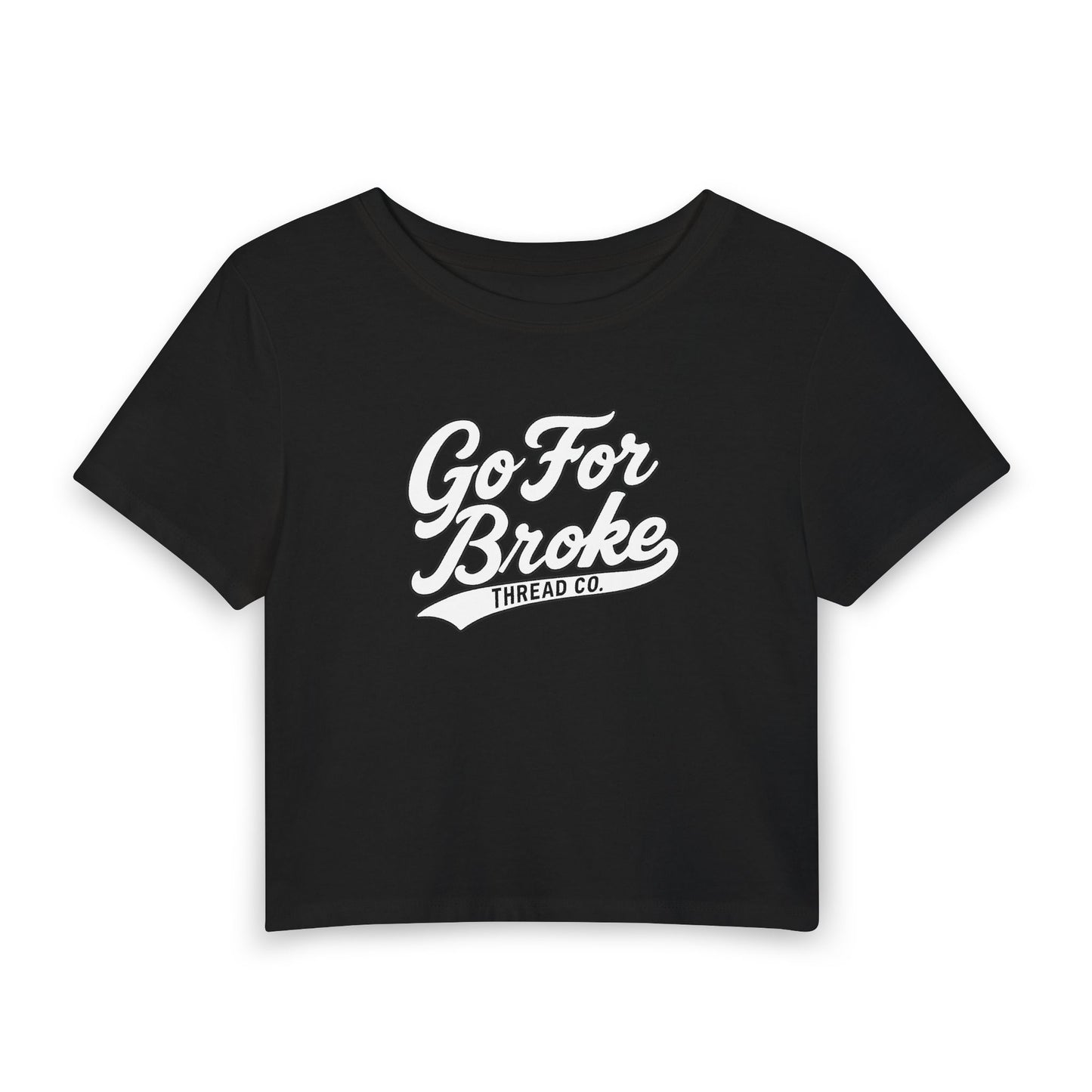 Women's Baseball Logo Baby Tee