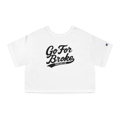 Champion Women's Baseball Logo Cropped T-Shirt
