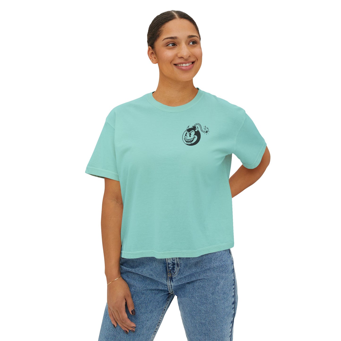Women's Exist Out of Spite Boxy Tee