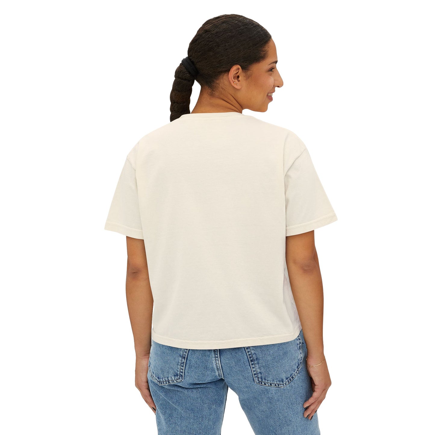 Women's Baseball Logo Boxy Tee