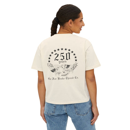 GFB 250th Ladies Boxy Tee