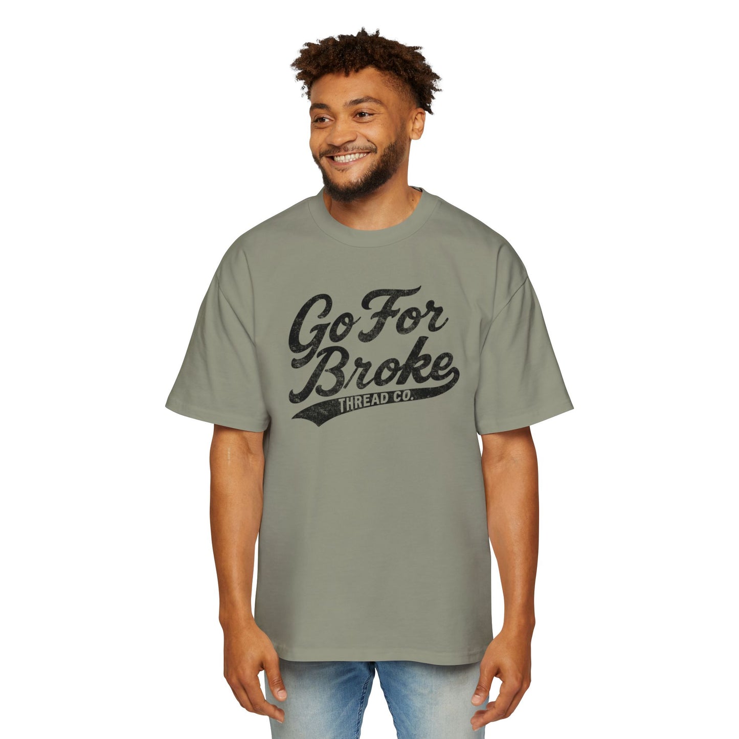 Men's Baseball Logo Oversized Tee