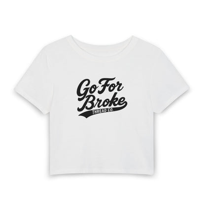 Women's Baseball Logo Baby Tee