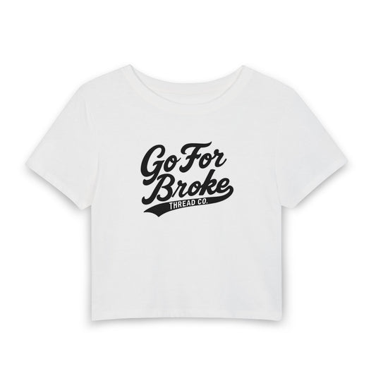 Women's Baseball Logo Baby Tee