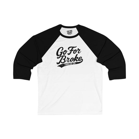 Unisex Go For Broke Baseball Tee