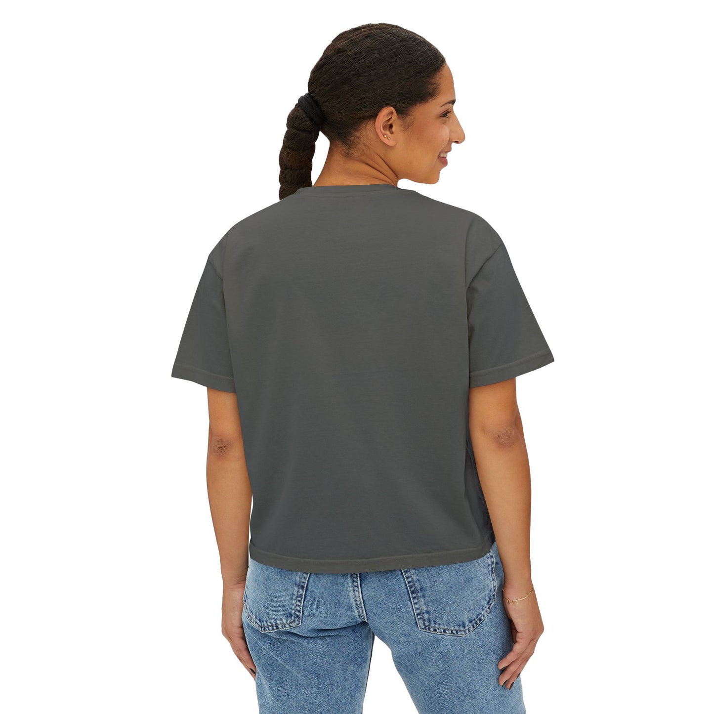 Women's Baseball Logo Boxy Tee
