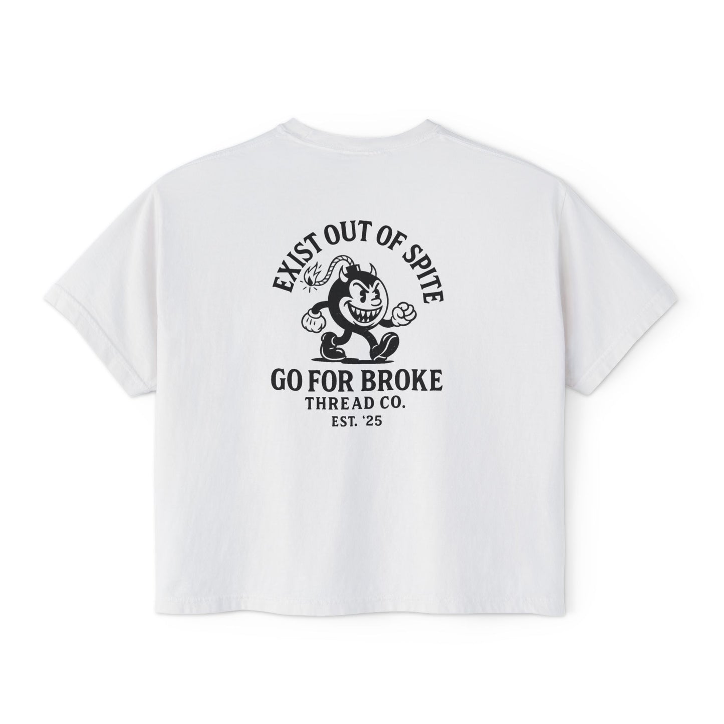 Women's Exist Out of Spite Boxy Tee