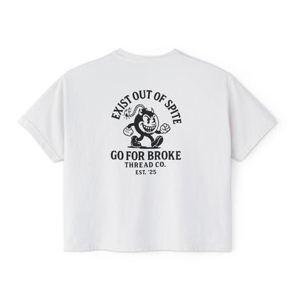 Women's Exist Out of Spite Boxy Tee