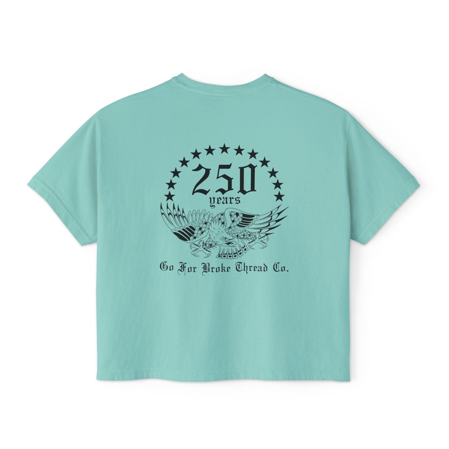 GFB 250th Ladies Boxy Tee