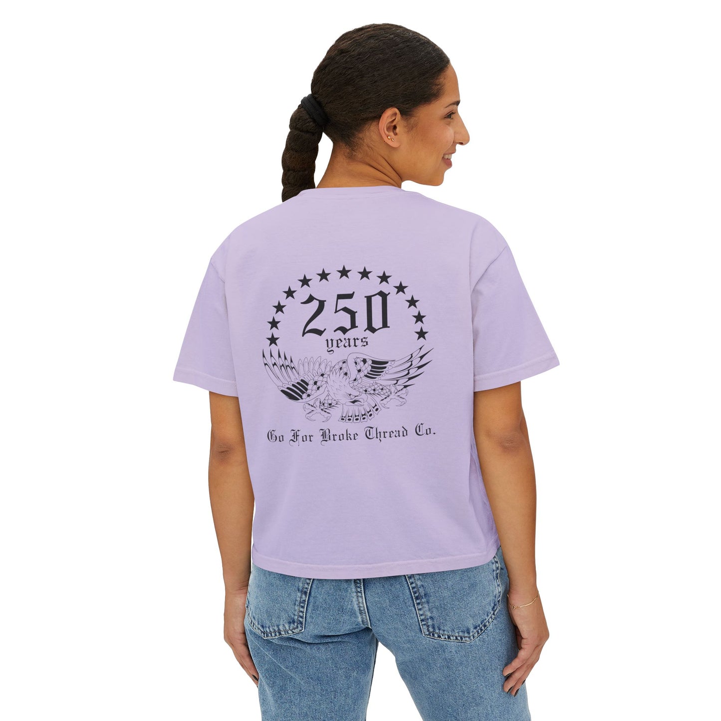 GFB 250th Ladies Boxy Tee