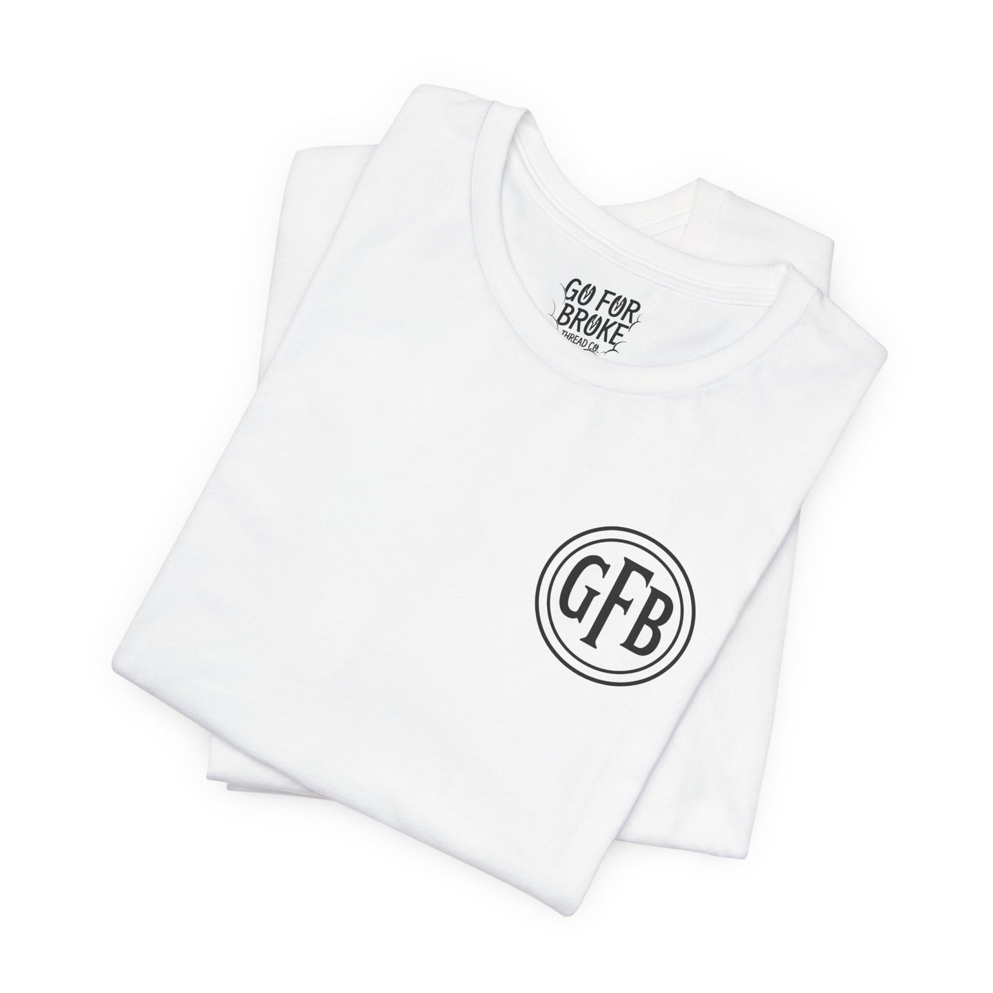 Unisex Go For Broke Logo Tee