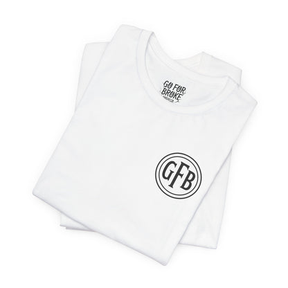 Unisex Go For Broke Logo Tee