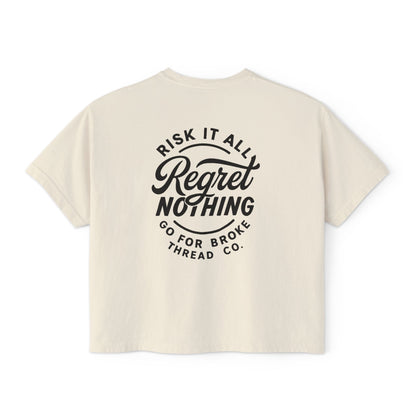 Women's Risk it All Boxy Tee