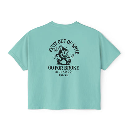 Women's Exist Out of Spite Boxy Tee
