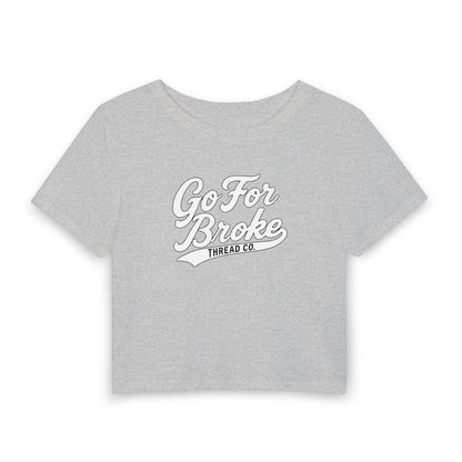 Women's Baseball Logo Baby Tee