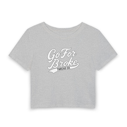 Women's Baseball Logo Baby Tee