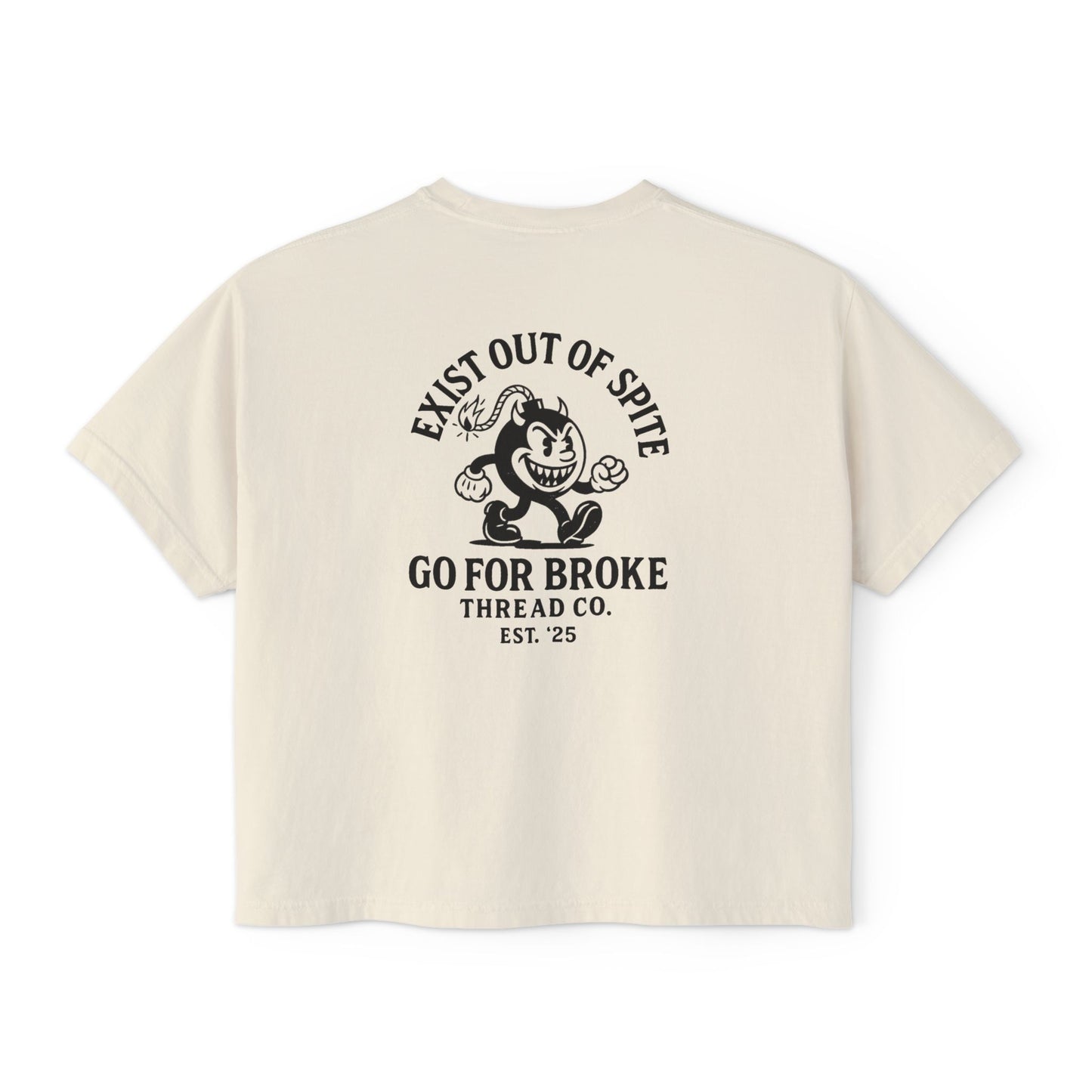 Women's Exist Out of Spite Boxy Tee