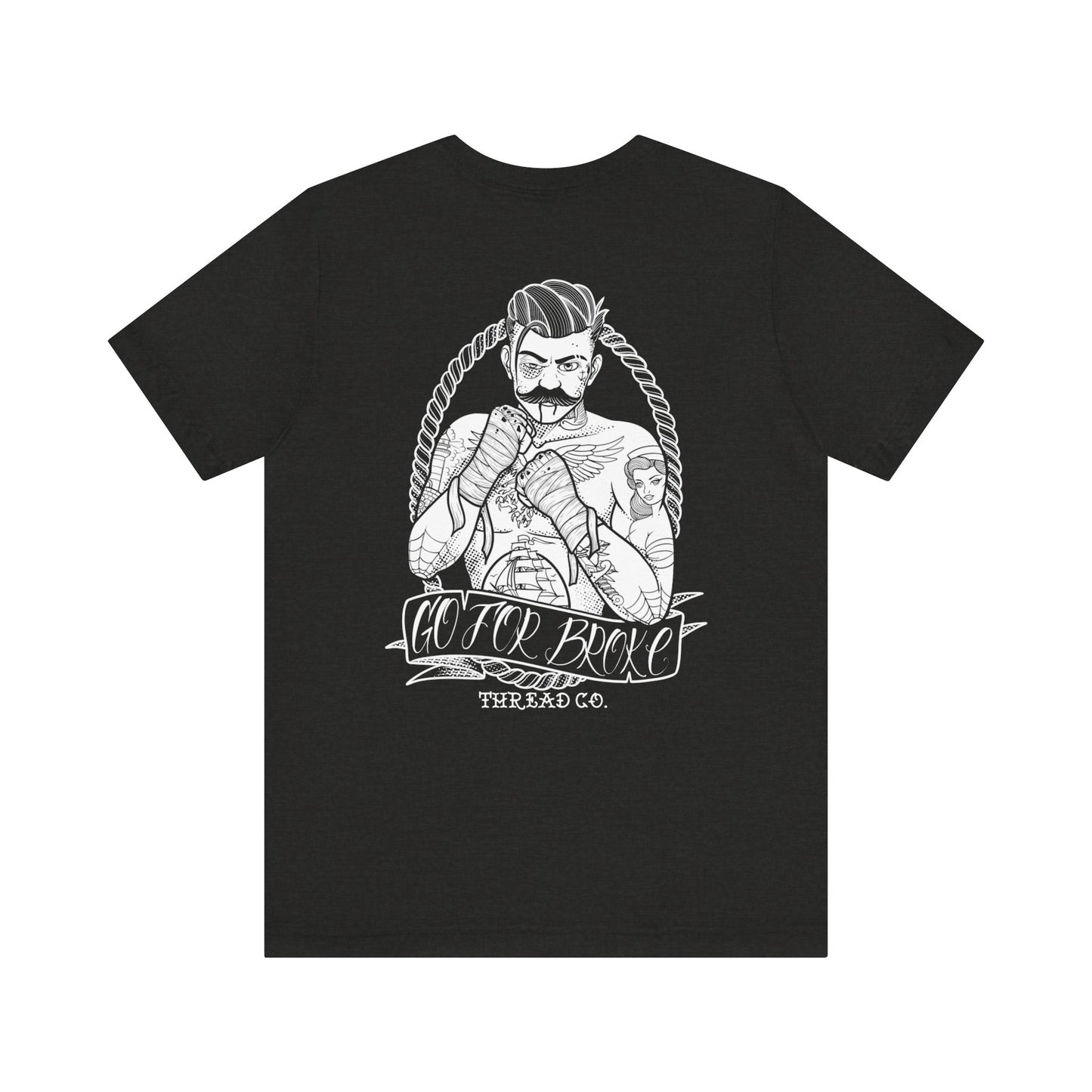 Unisex Go For Broke Bare Knuckles Tee