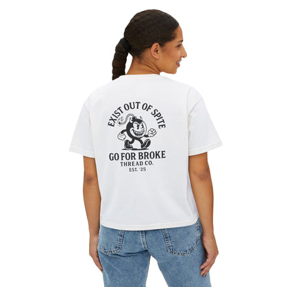 Women's Exist Out of Spite Boxy Tee