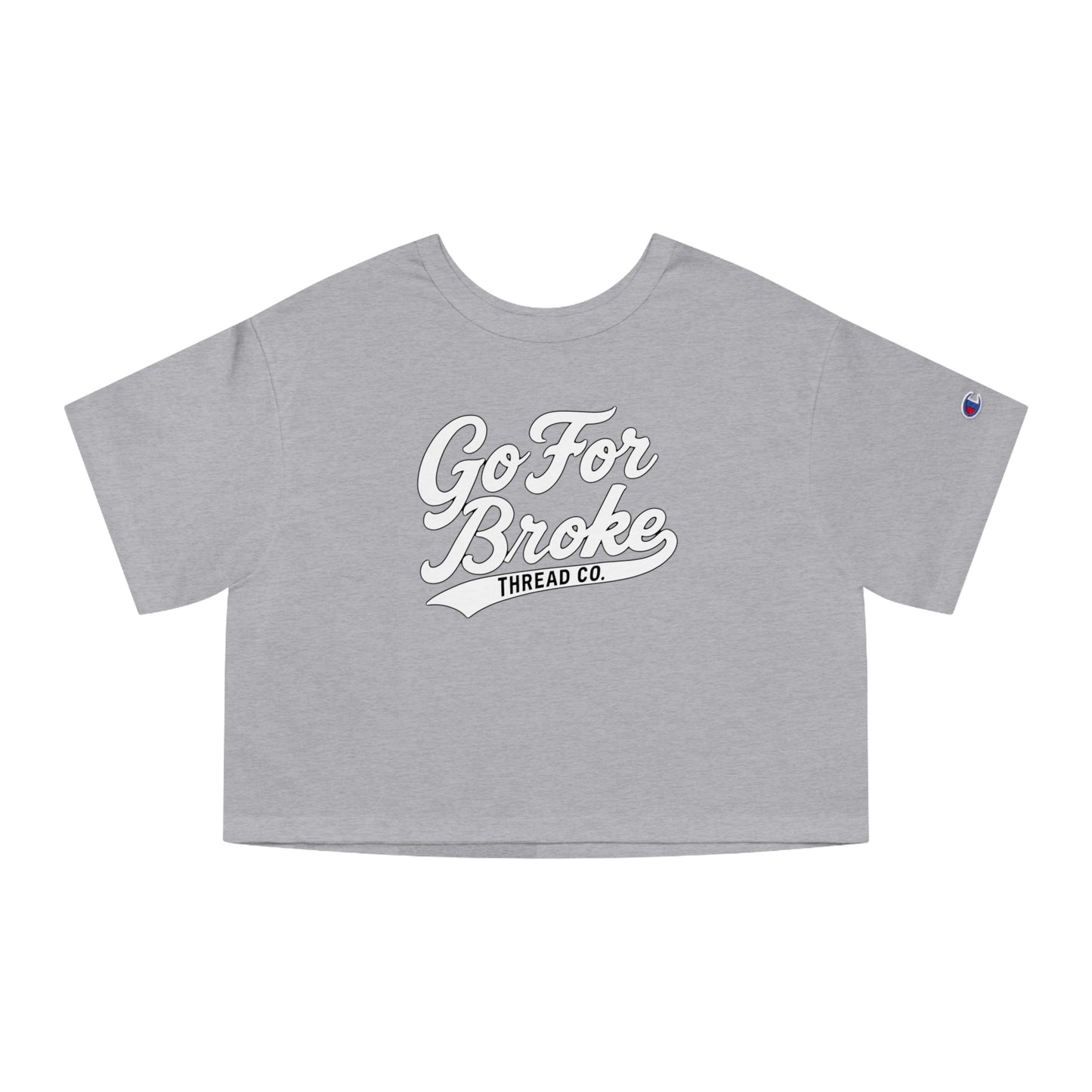 Champion Women's Baseball Logo Cropped T-Shirt