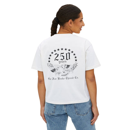 GFB 250th Ladies Boxy Tee
