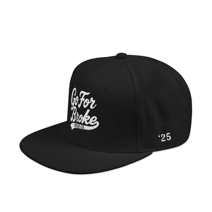 GO FOR BROKE Baseball SnapBack
