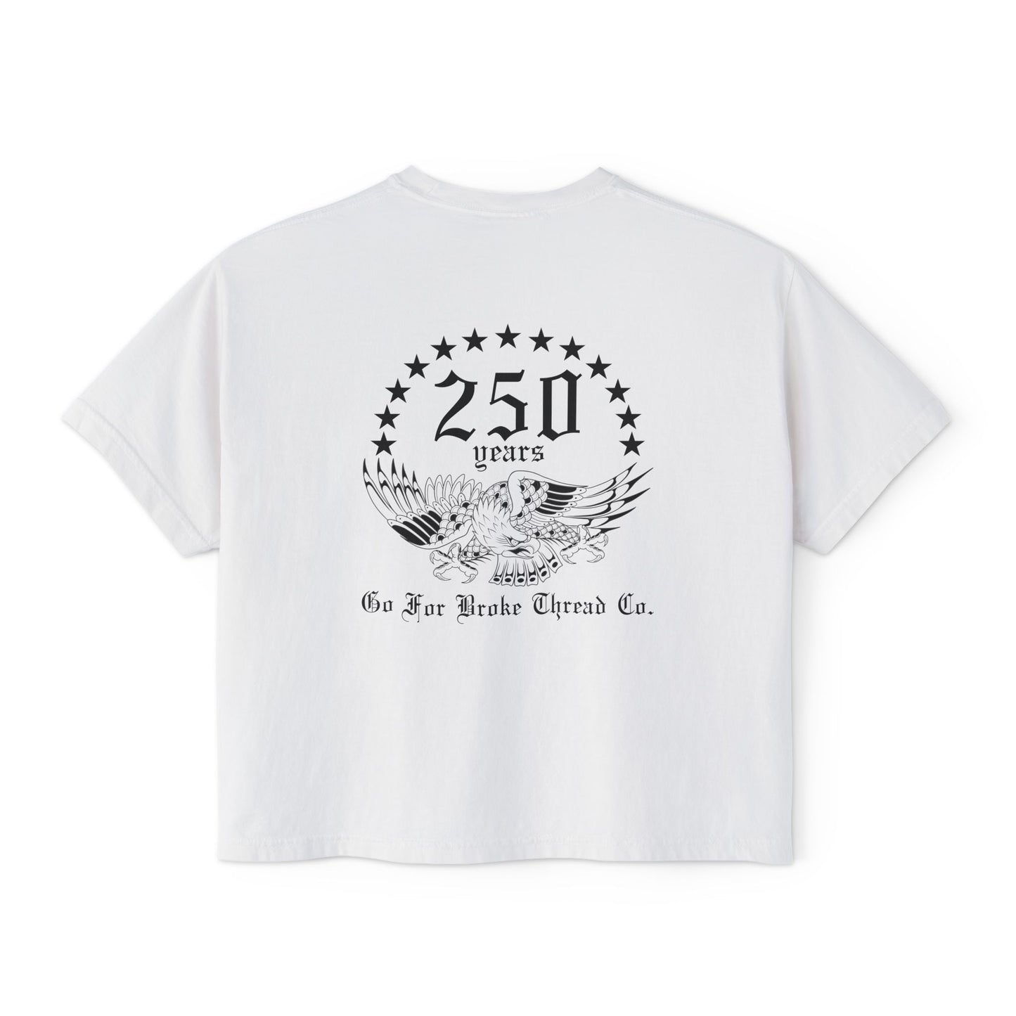 GFB 250th Ladies Boxy Tee