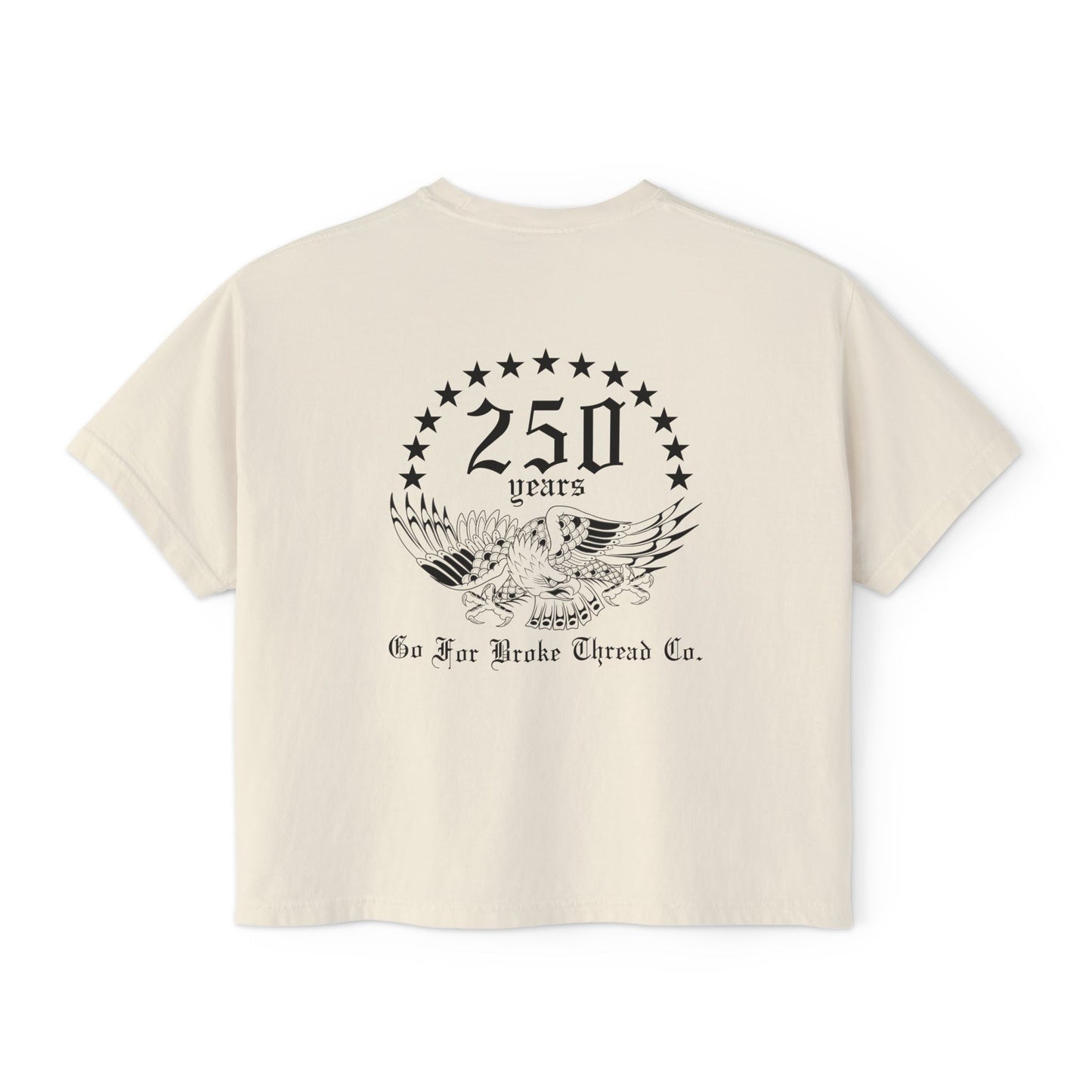 GFB 250th Ladies Boxy Tee