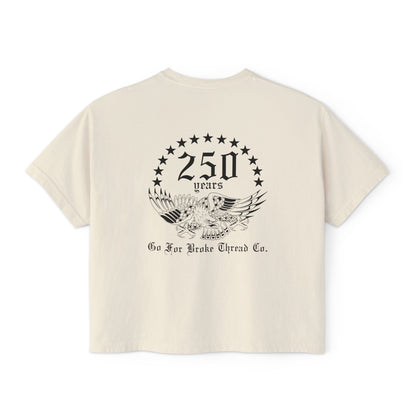 GFB 250th Ladies Boxy Tee