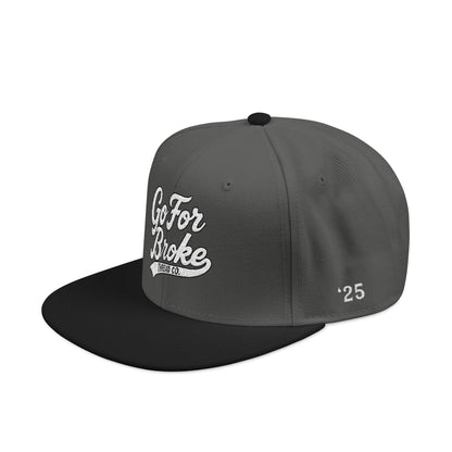 GO FOR BROKE Baseball SnapBack