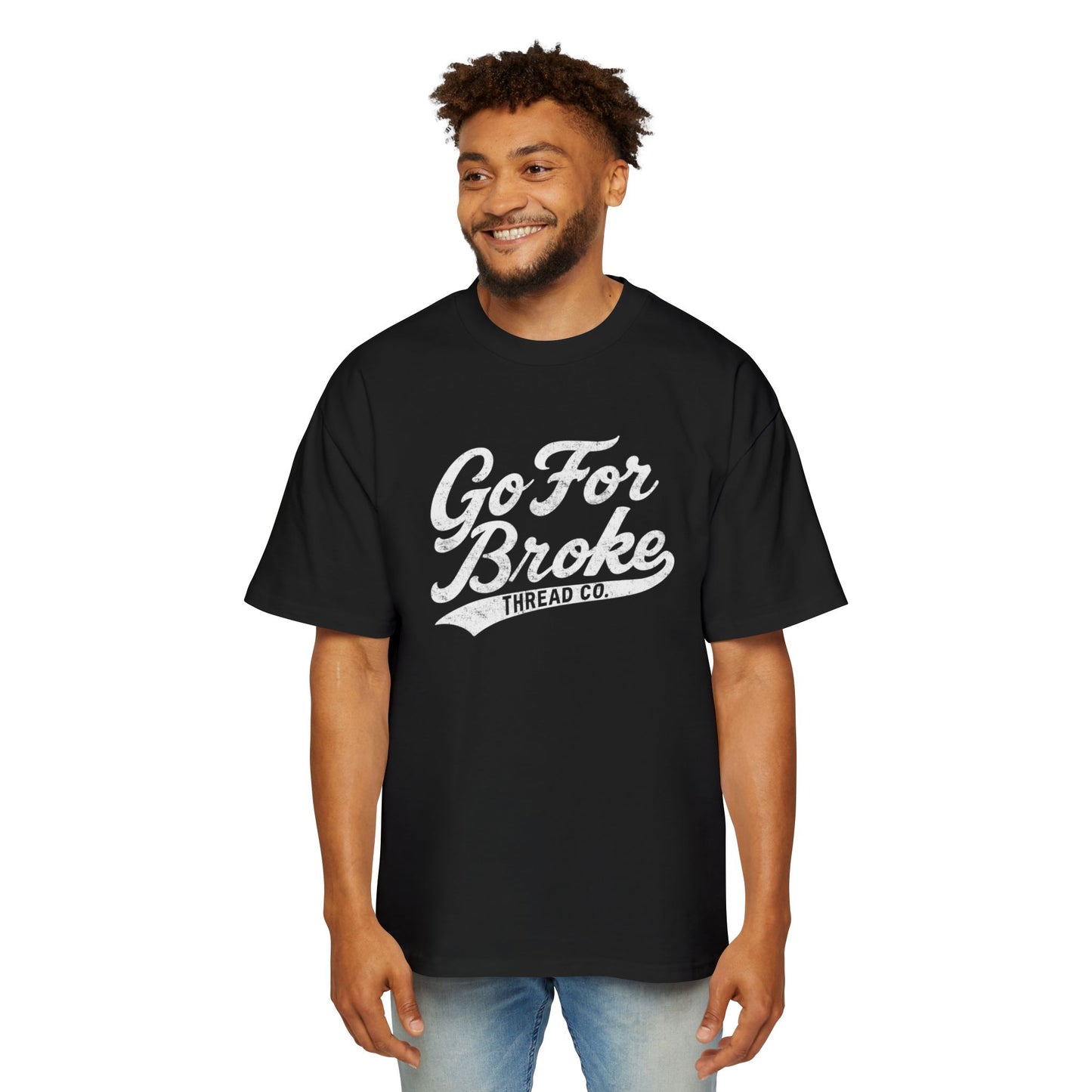 Men's Baseball Logo Oversized Tee