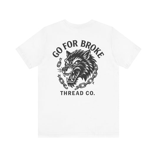 Unisex Go For Broke Lone Wolf Tee