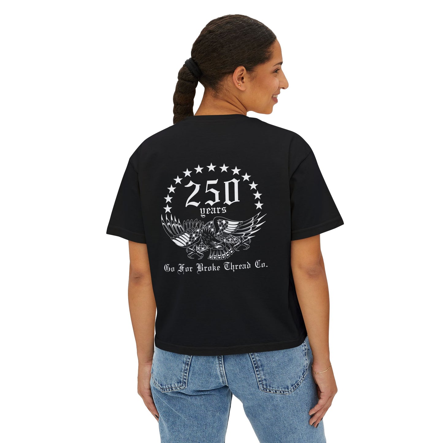 GFB 250th Ladies Boxy Tee