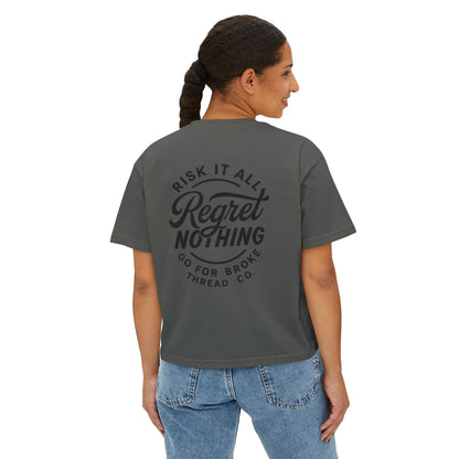 Women's Risk it All Boxy Tee