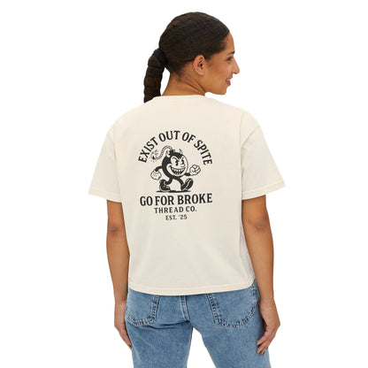 Women's Exist Out of Spite Boxy Tee