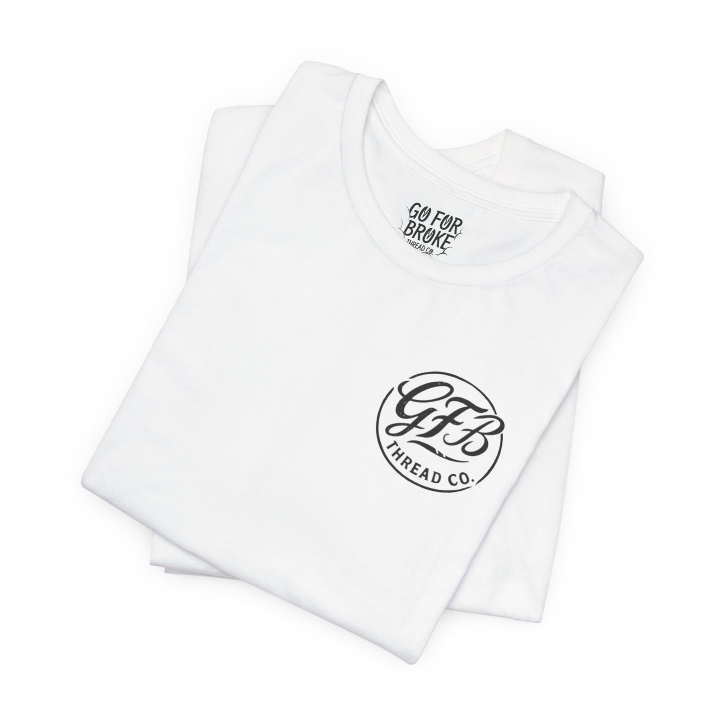 Unisex Go For Broke “Risk It All” Tee