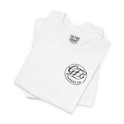 Unisex Go For Broke “Risk It All” Tee