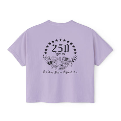 GFB 250th Ladies Boxy Tee