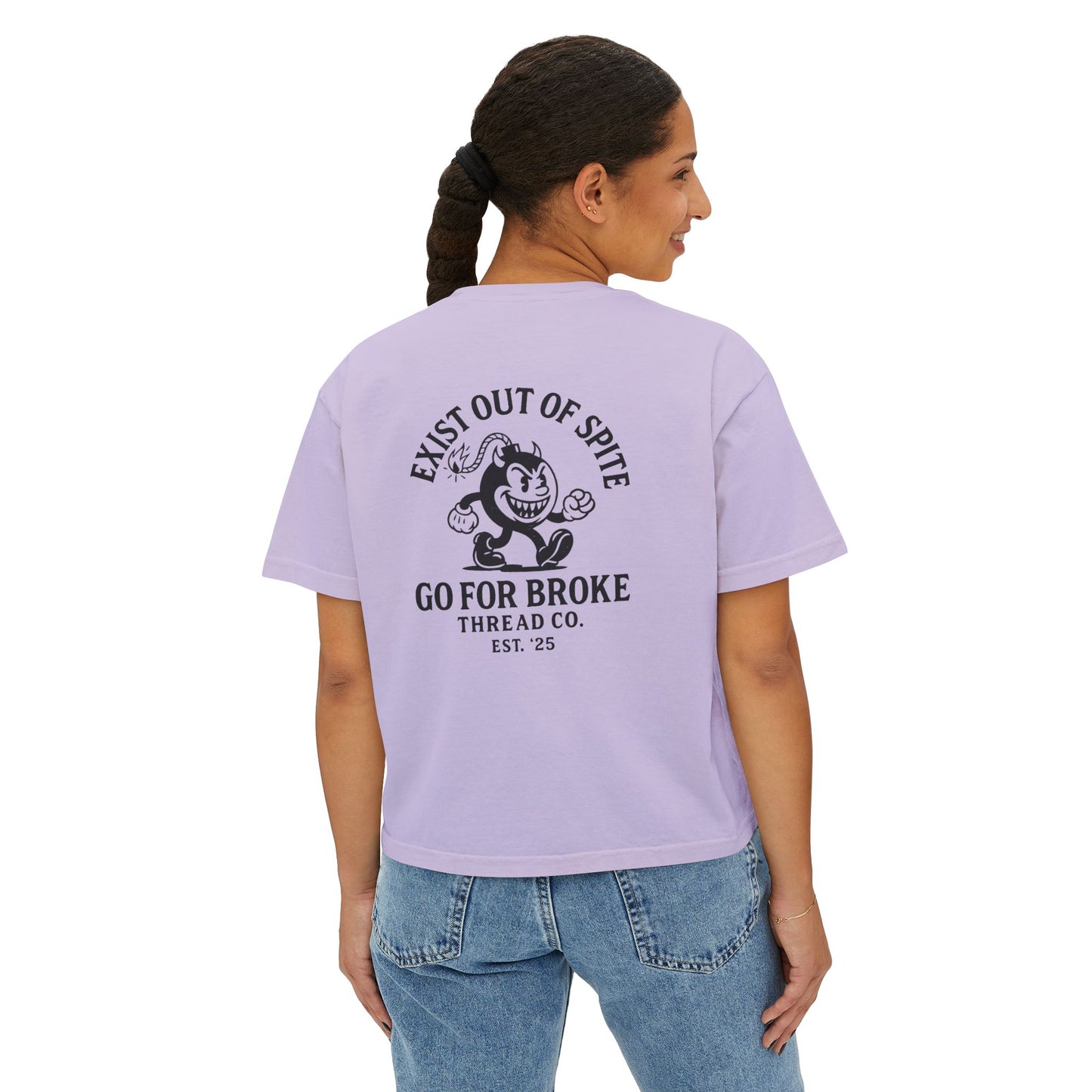Women's Exist Out of Spite Boxy Tee
