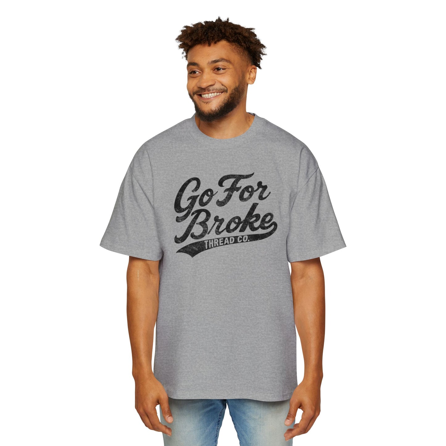 Men's Baseball Logo Oversized Tee