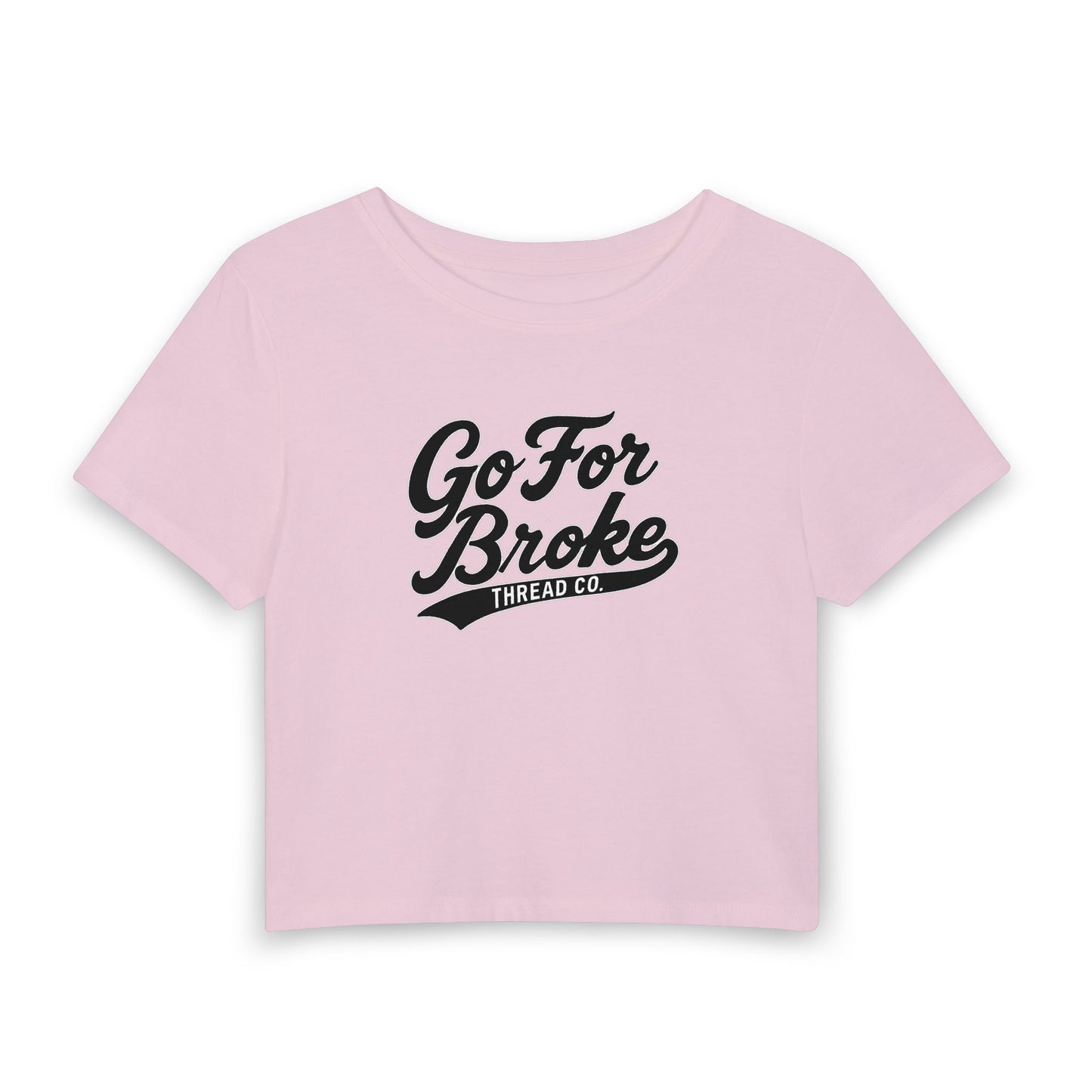 Women's Baseball Logo Baby Tee