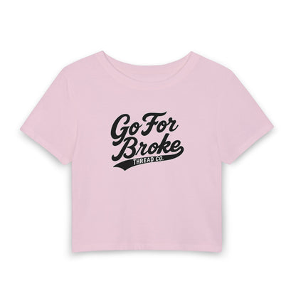 Women's Baseball Logo Baby Tee